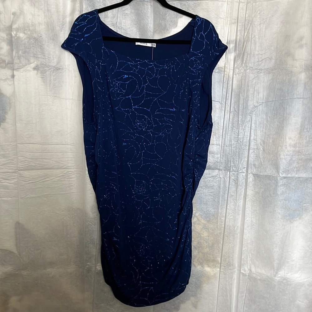 Ricki’s NWT tunic cap sleeve top with shimmer
